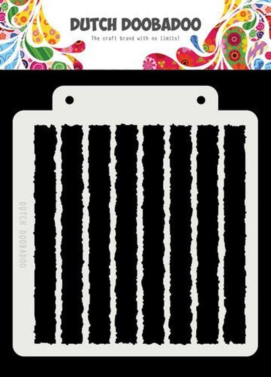 Mask Art | Grunge Strip| 163 x148mm